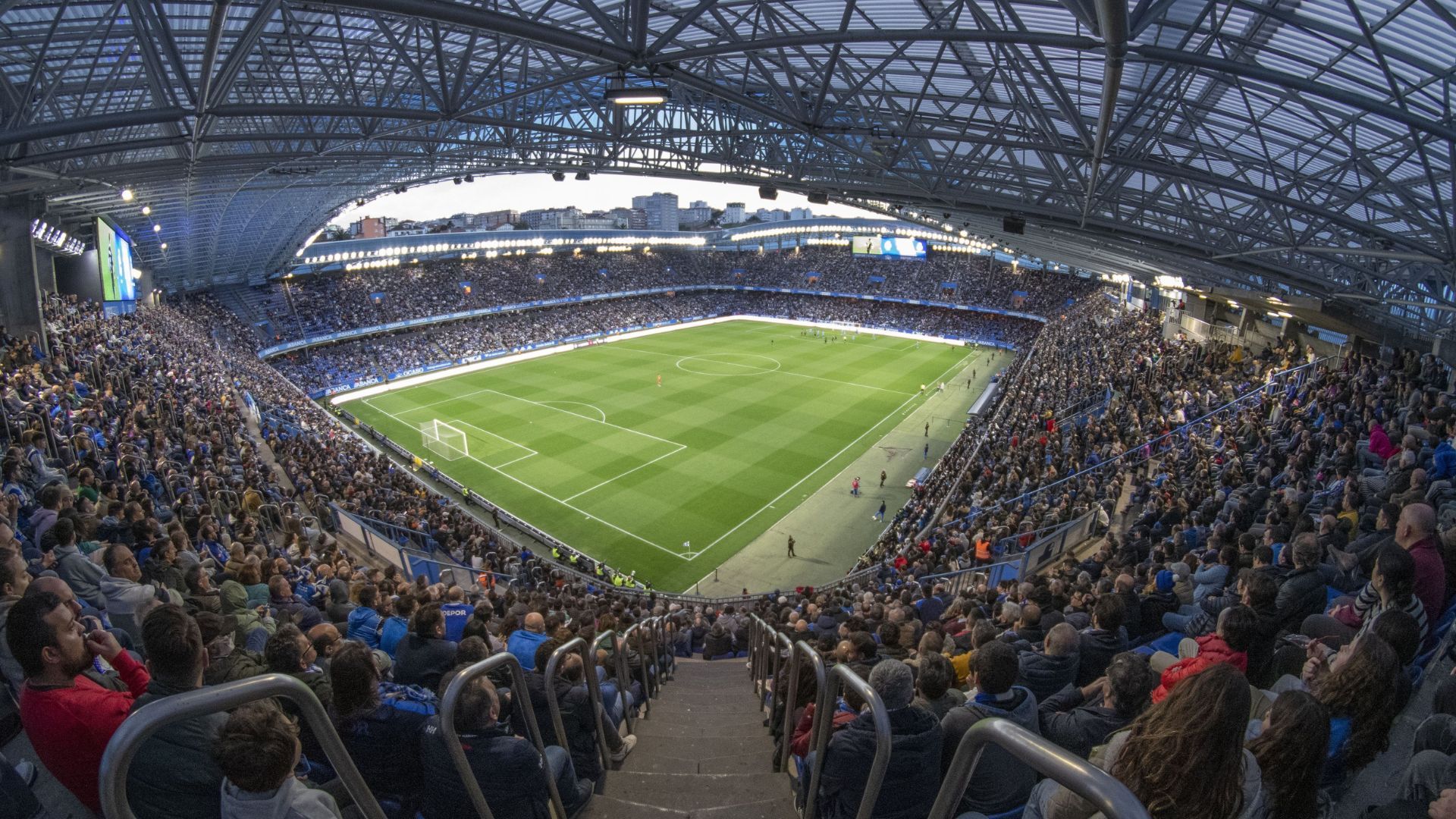 Afición del Deportivo en Riazor