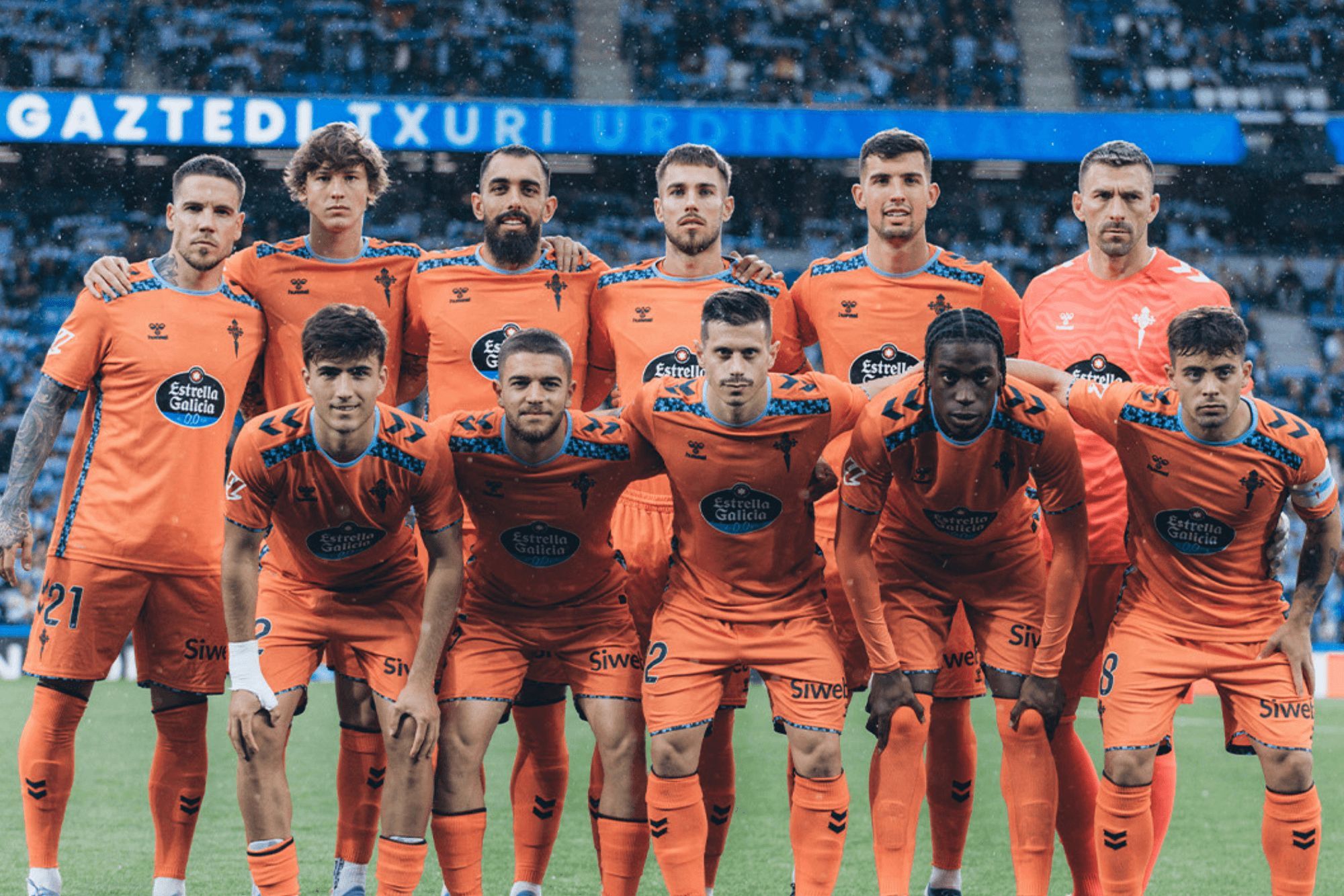 Once titular del Celta ante la Real Sociedad (Foto: RC Celta).