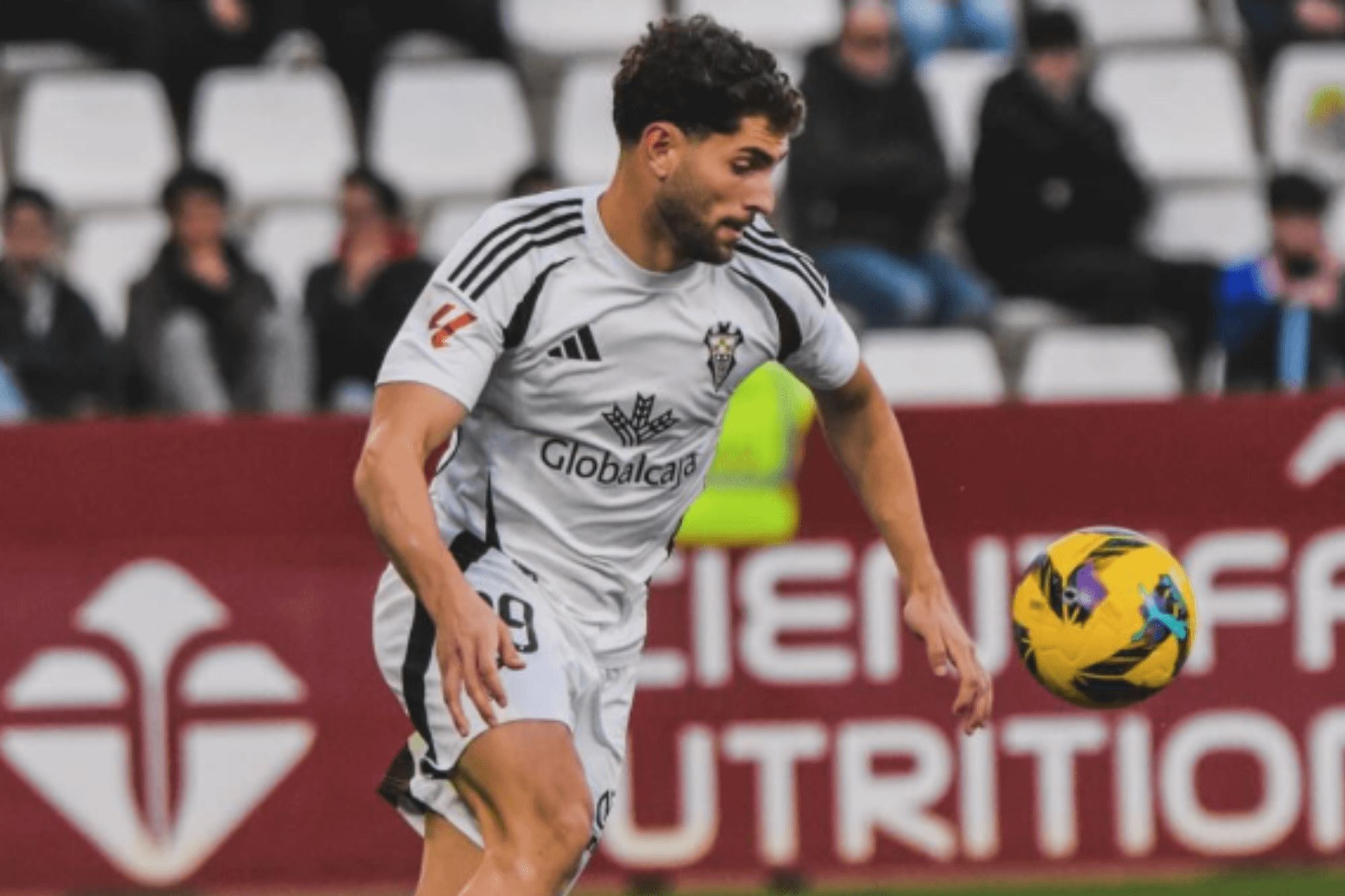  Javi Rueda durante su cesión.