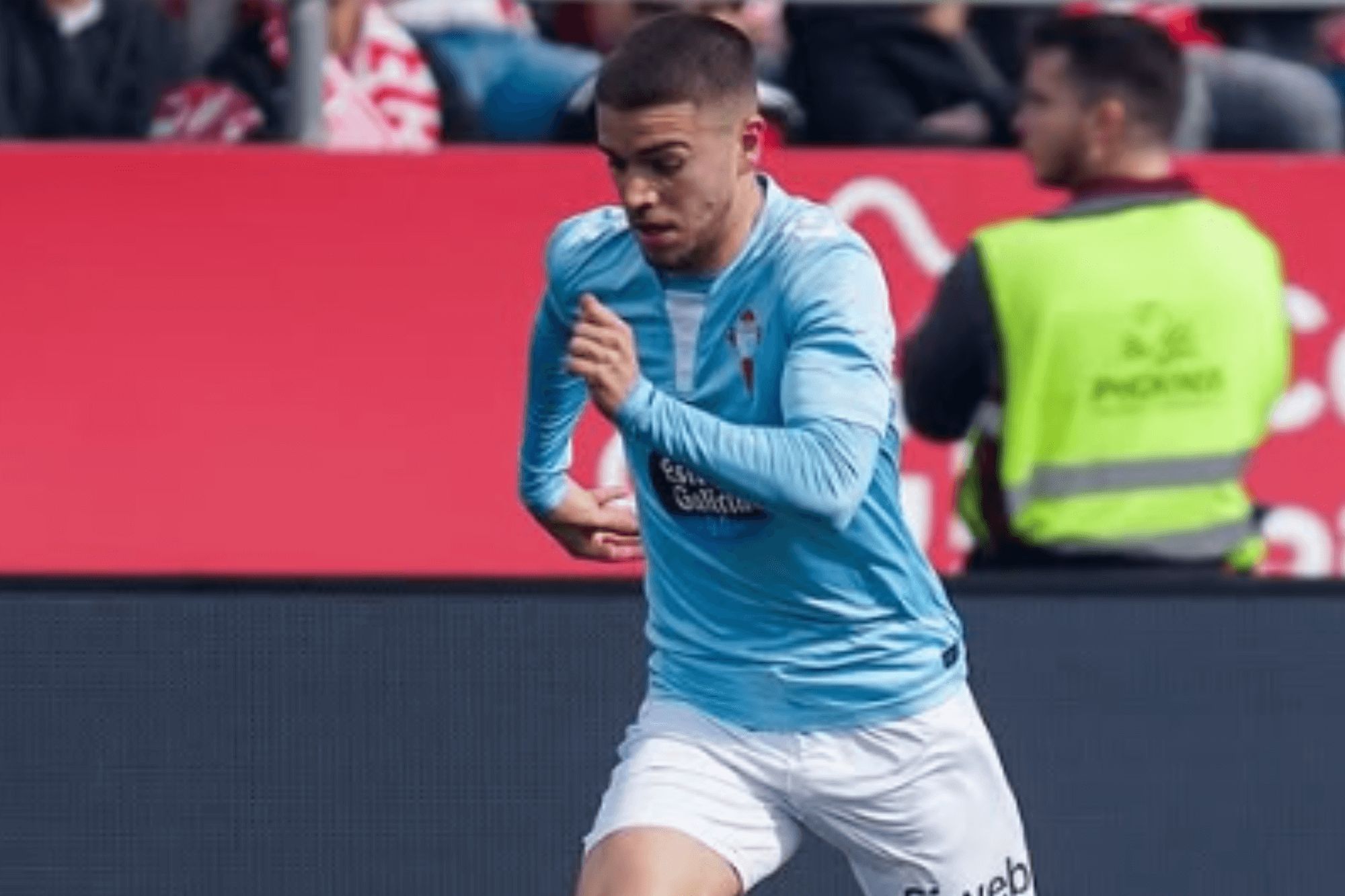  Sergio Carreira, jugador del Celta.