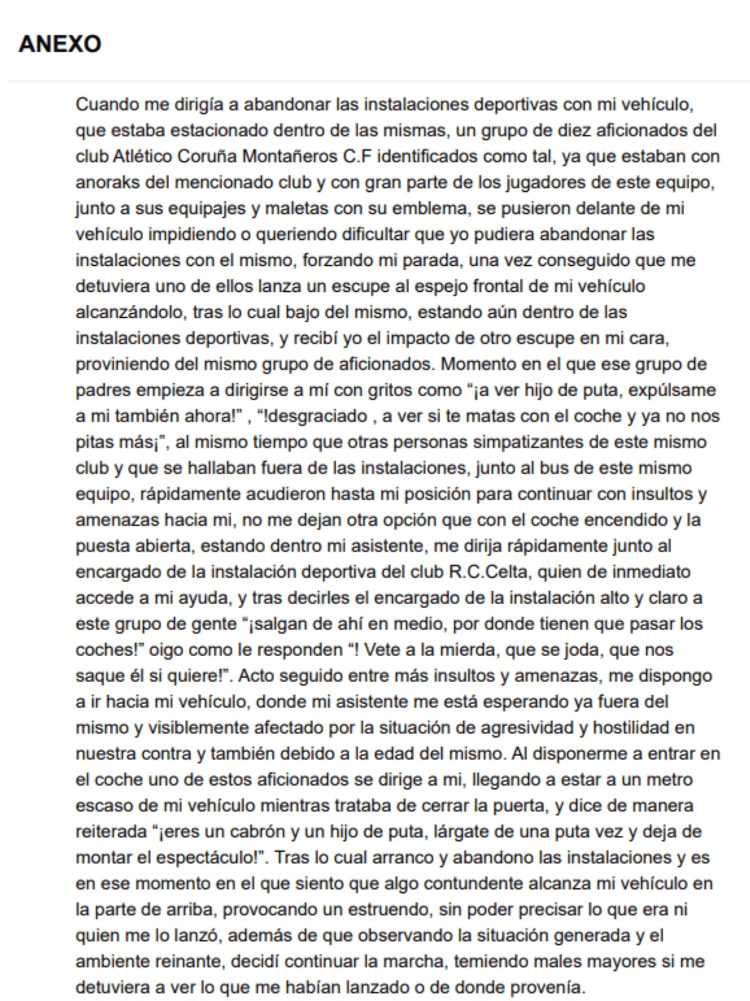  Acta arbitral de Extremadura Hernández del Celta-Montañeros.