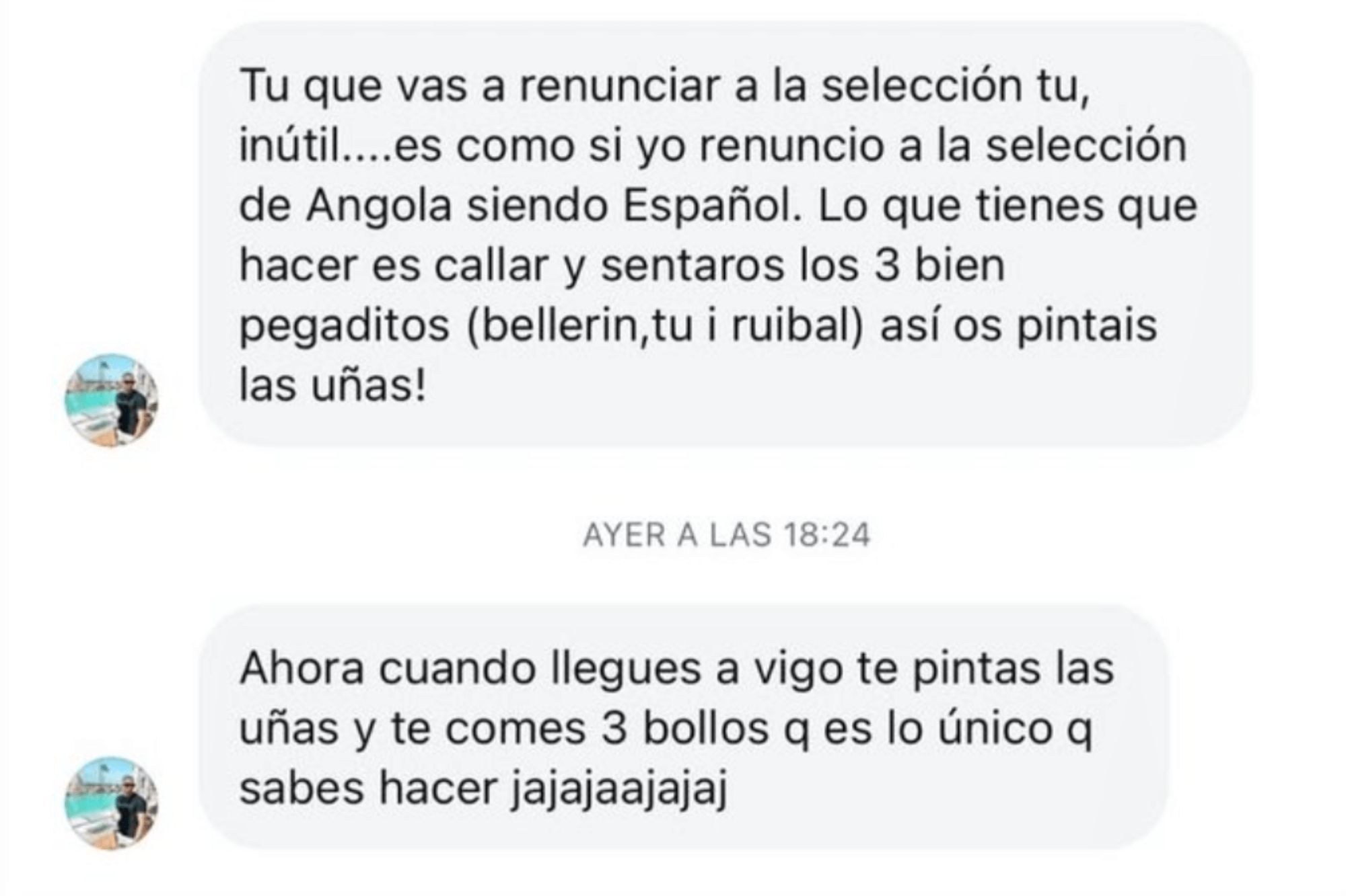Insultos homófobos a Borja Iglesias.