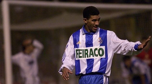  Djalminha en el RC Deportivo de La Coruña.