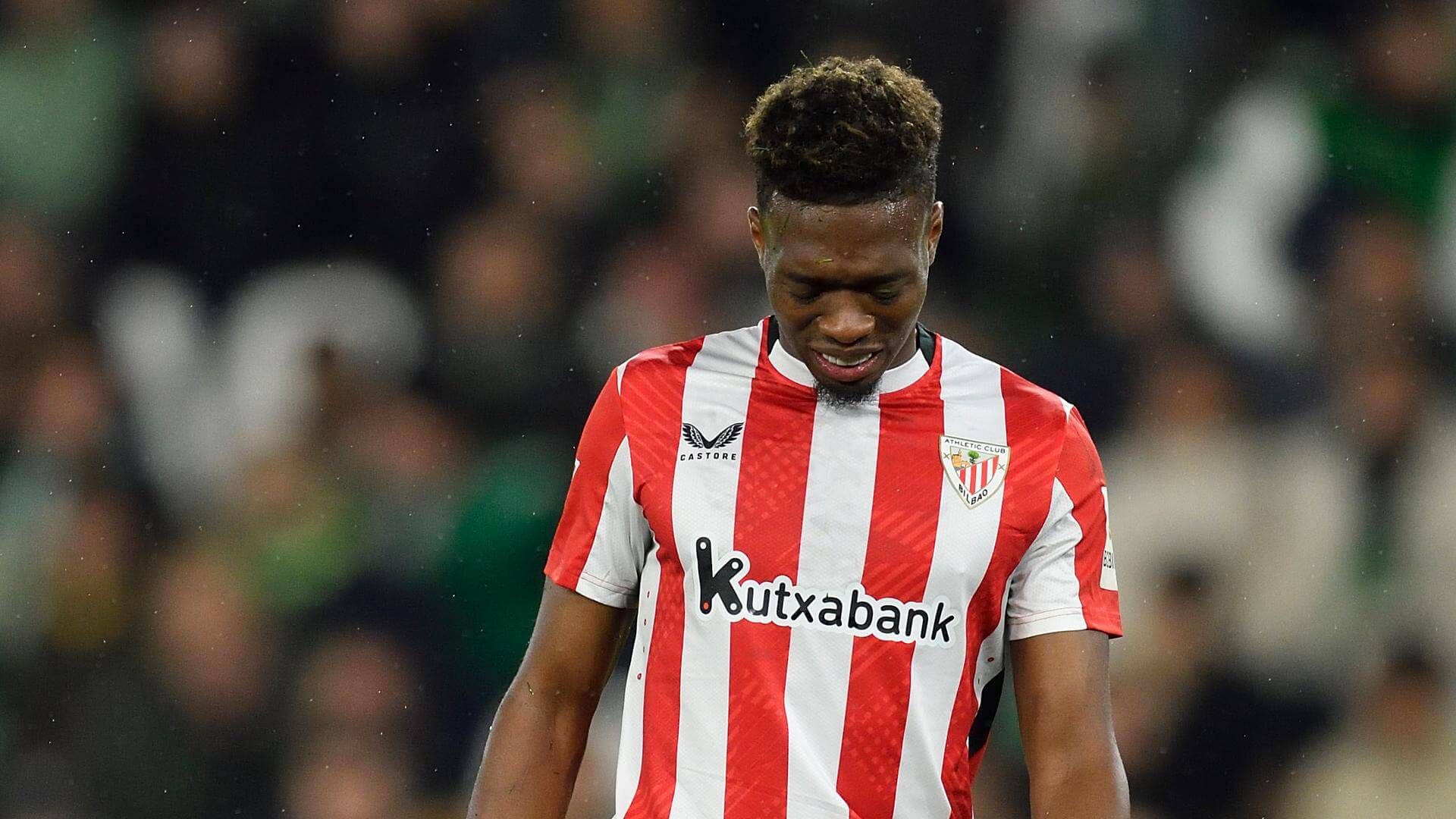 Lesión de Álvaro Djaló ante el Betis en el Villamarín (Foto: Athletic Club).