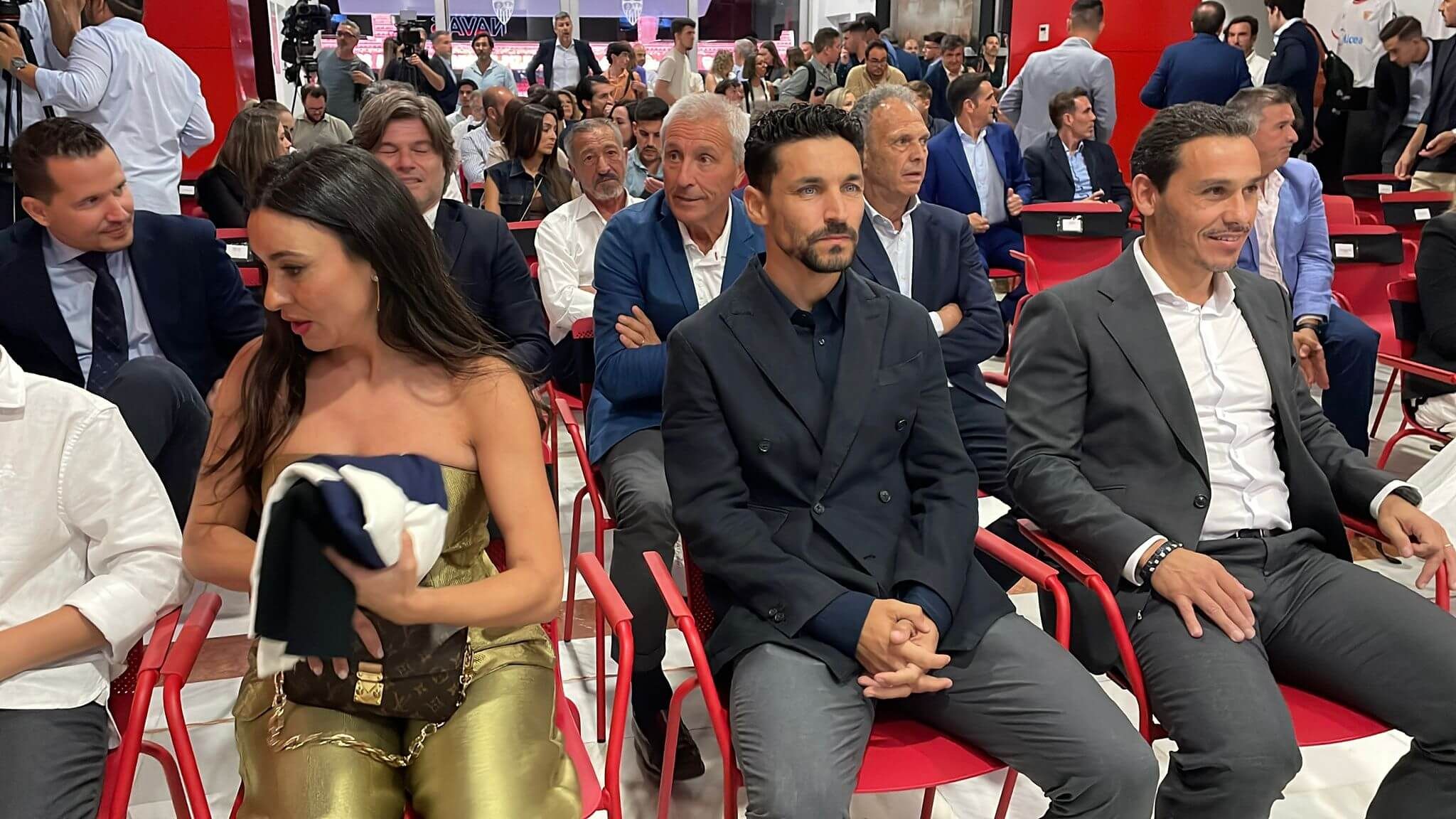  Jesús Navas, en la presentación de su serie documental.