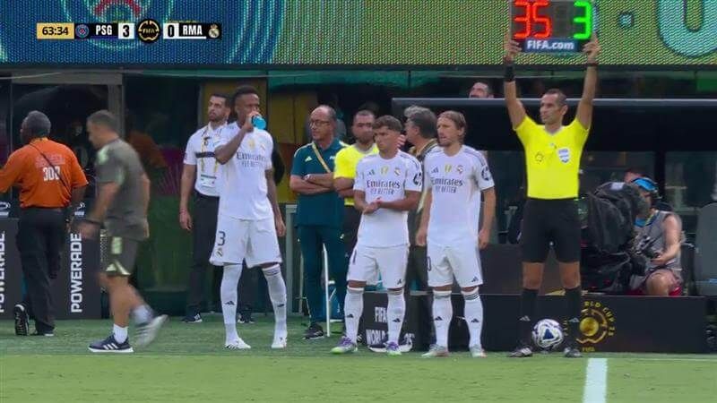  Eder Militao vuelve a jugar con el Real Madrid (Fuente: Telecinco)