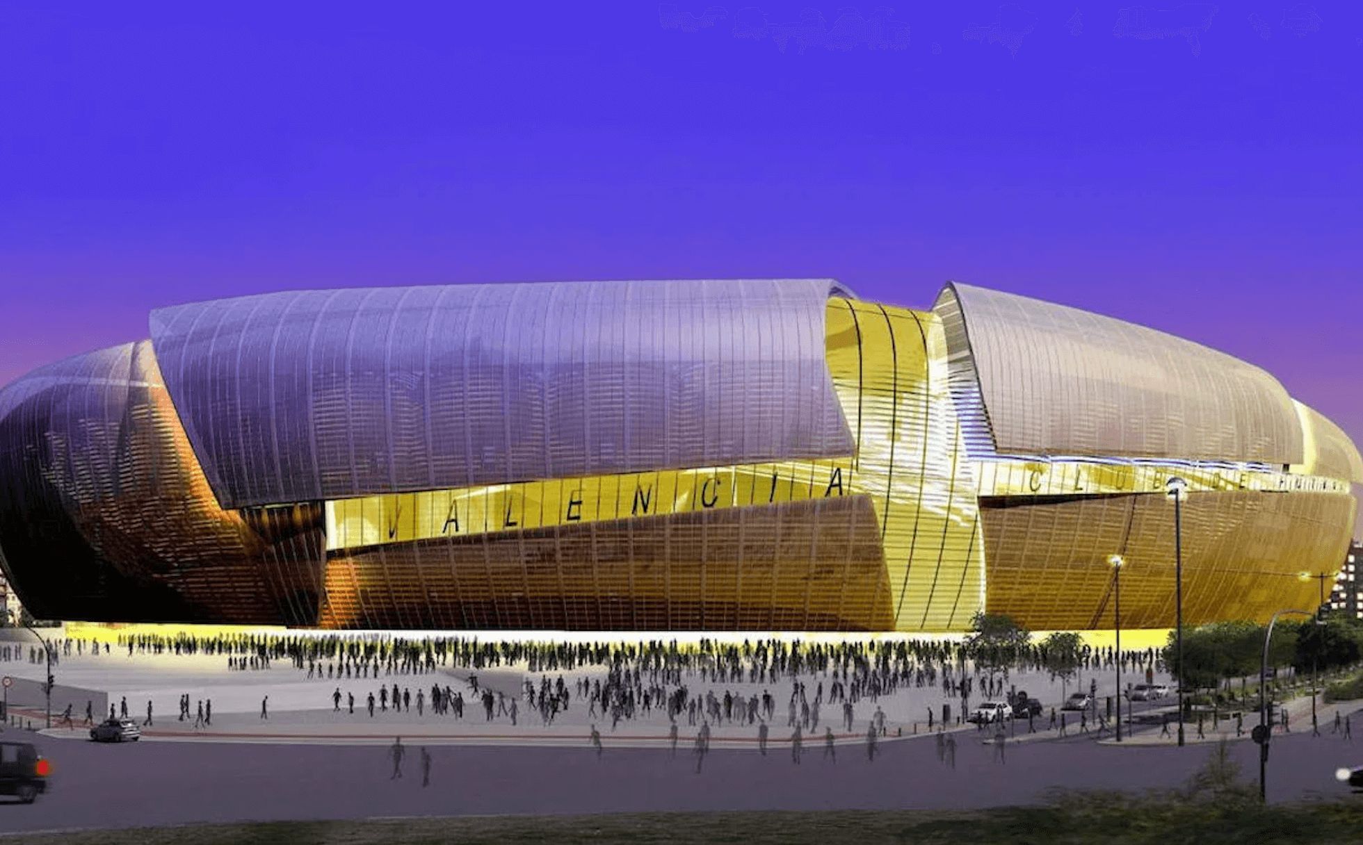  El Nou Mestalla que presentó Juan Soler