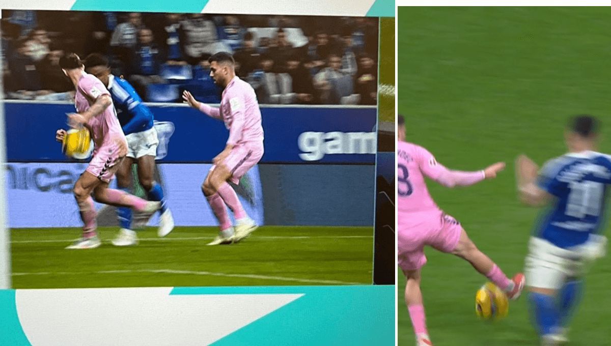 El penalti no señalado y la falta que recibió Colombatto.