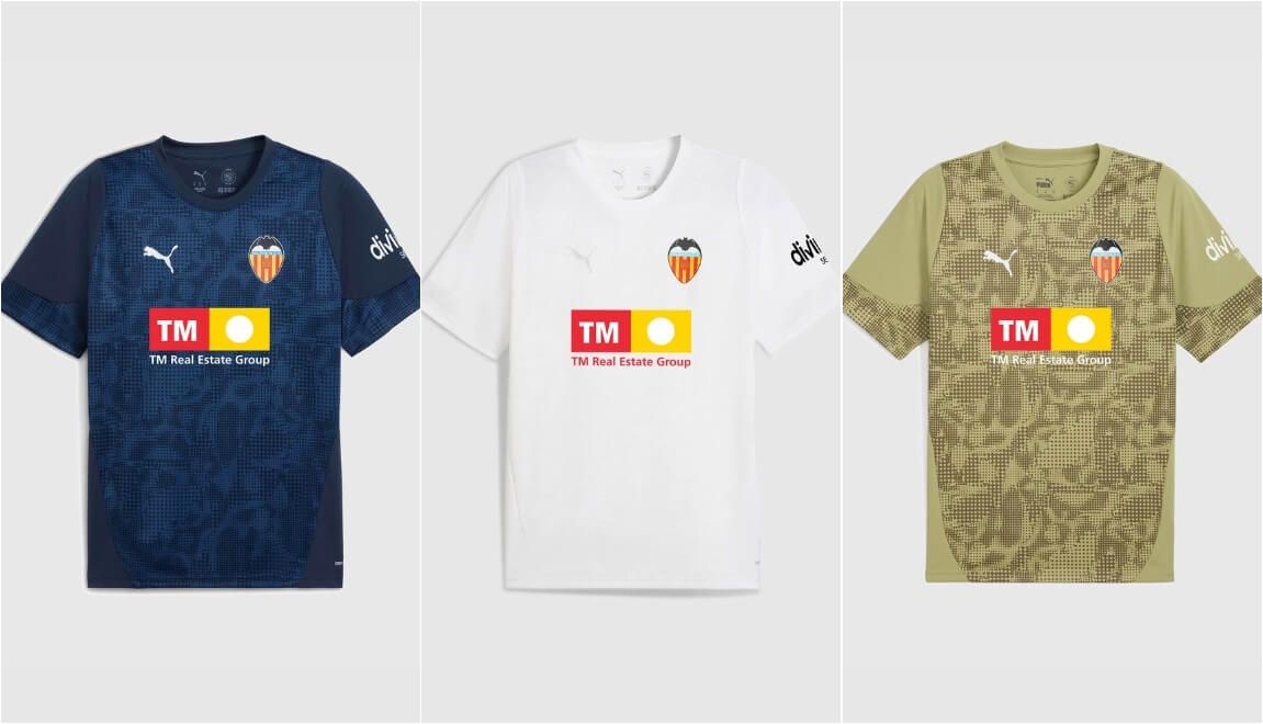  El Valencia CF adelanta su ropa de entrenamiento y paseo para la temporada 2025/26