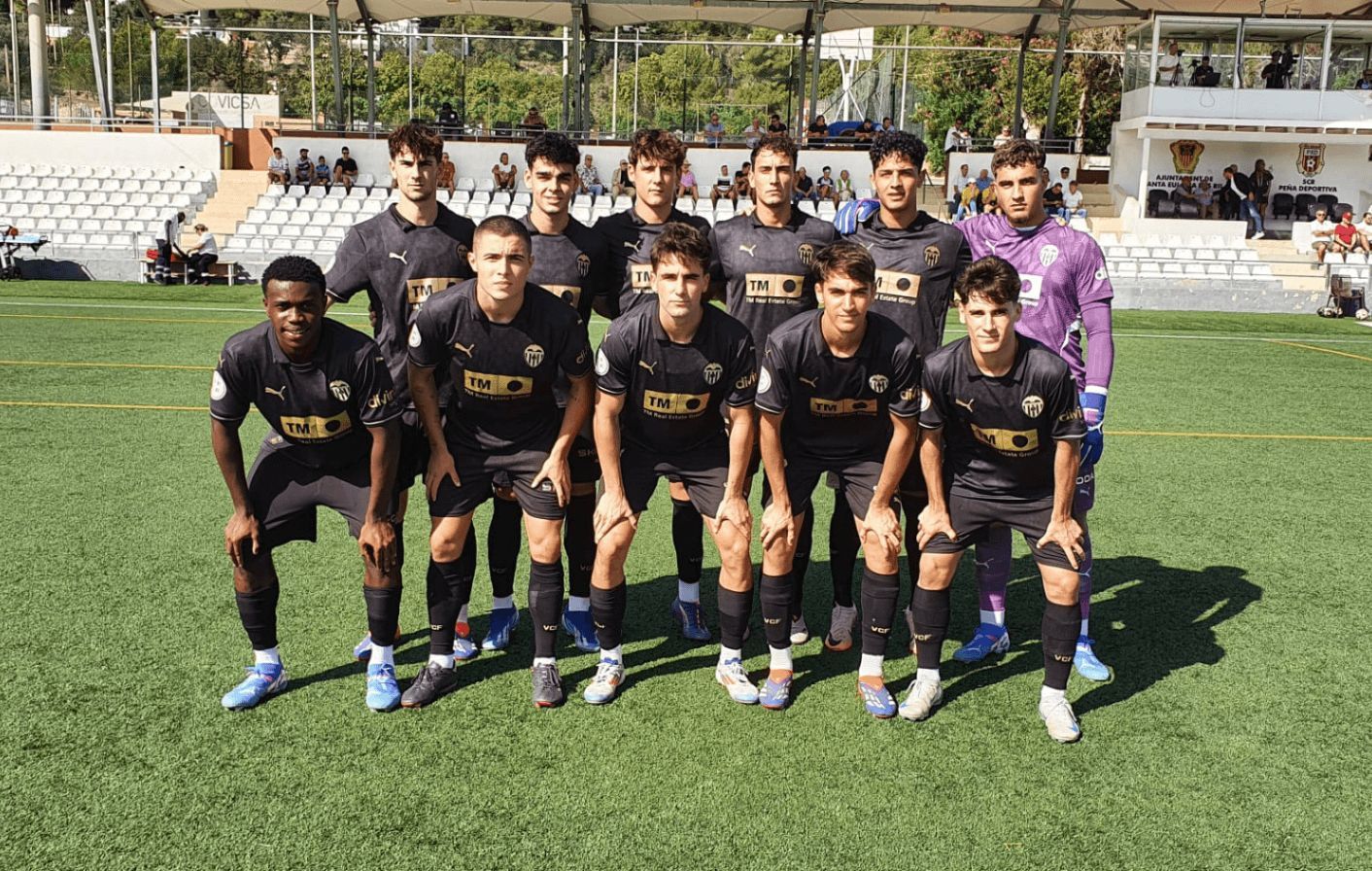 El VCF Mestalla y toda la Academia vestirán de negro este fin de semana