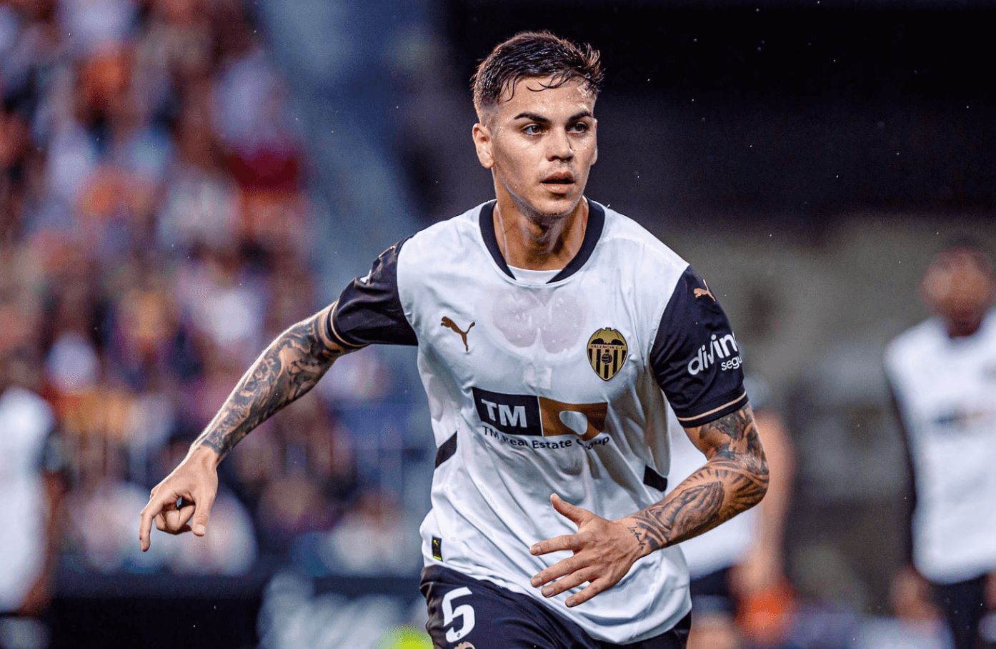  Enzo Barrenechea ante el Espanyol