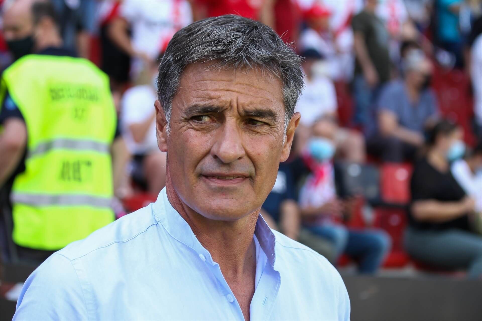  Míchel, en un partido del Getafe (FOTO: Europa Press).