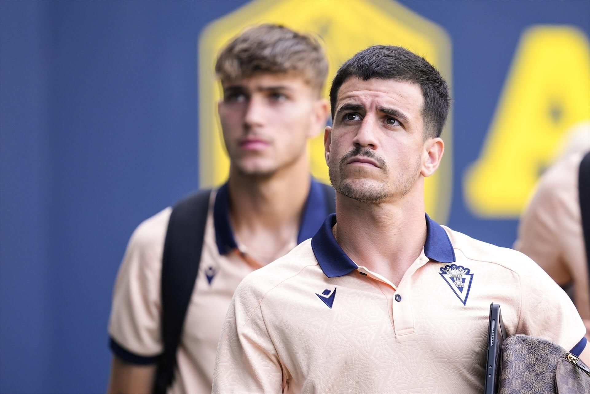 José Joaquín Matos, con el Cádiz CF.