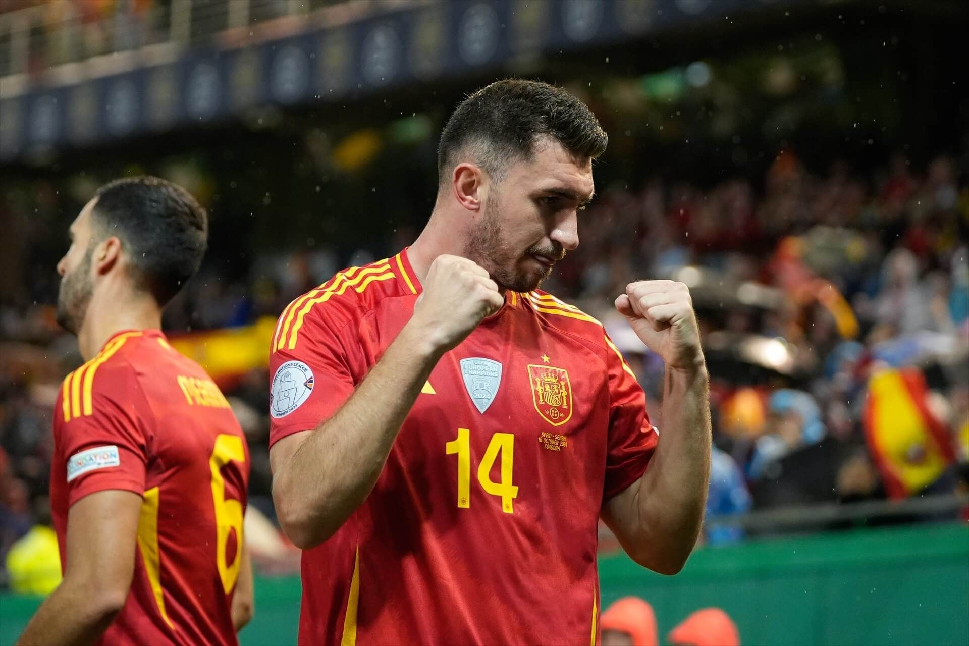 Aymeric Laporte, en un partido de la selección (FOTO: Europa Press).