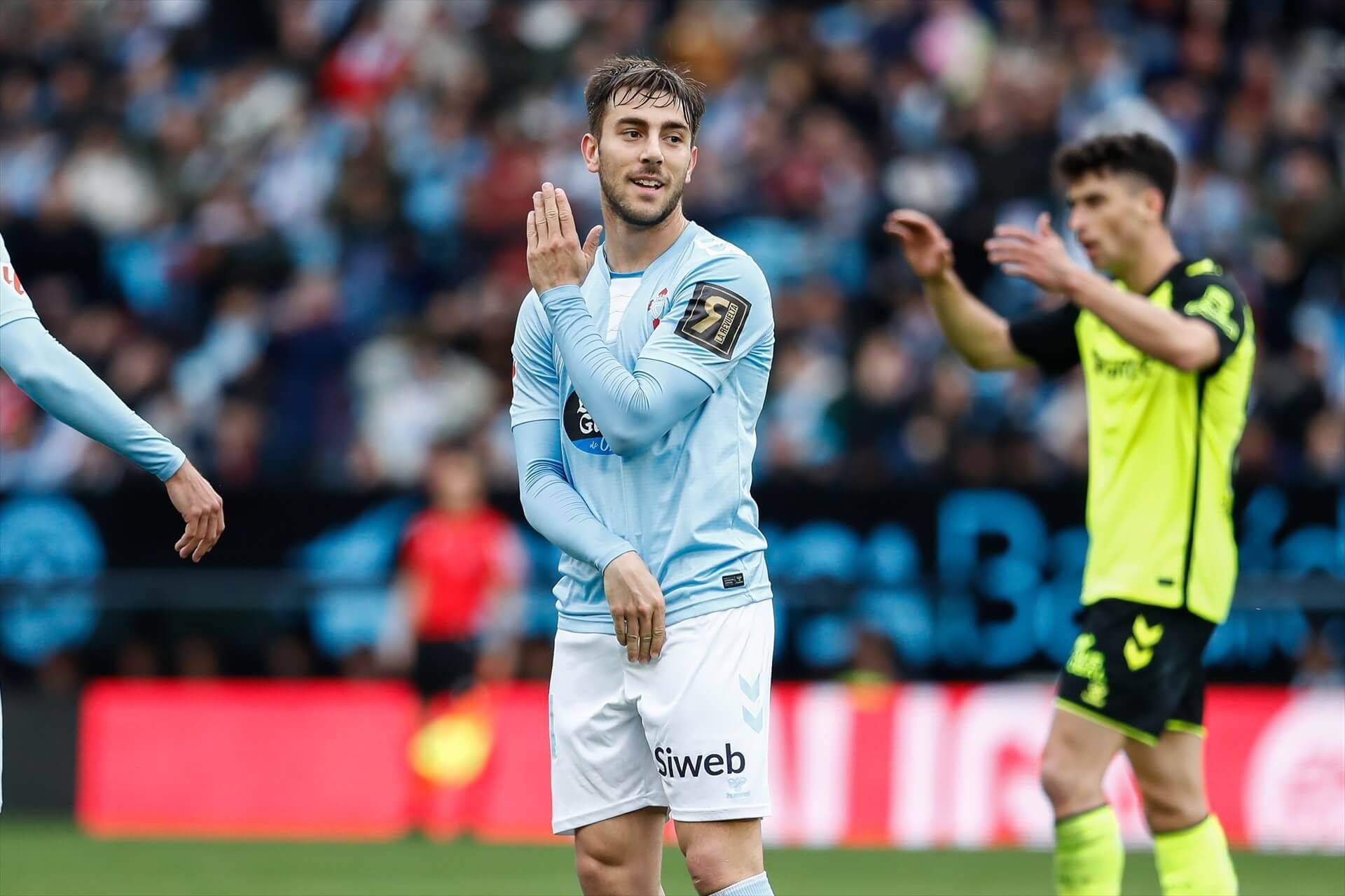  Iker Losada, en el Celta-Betis.