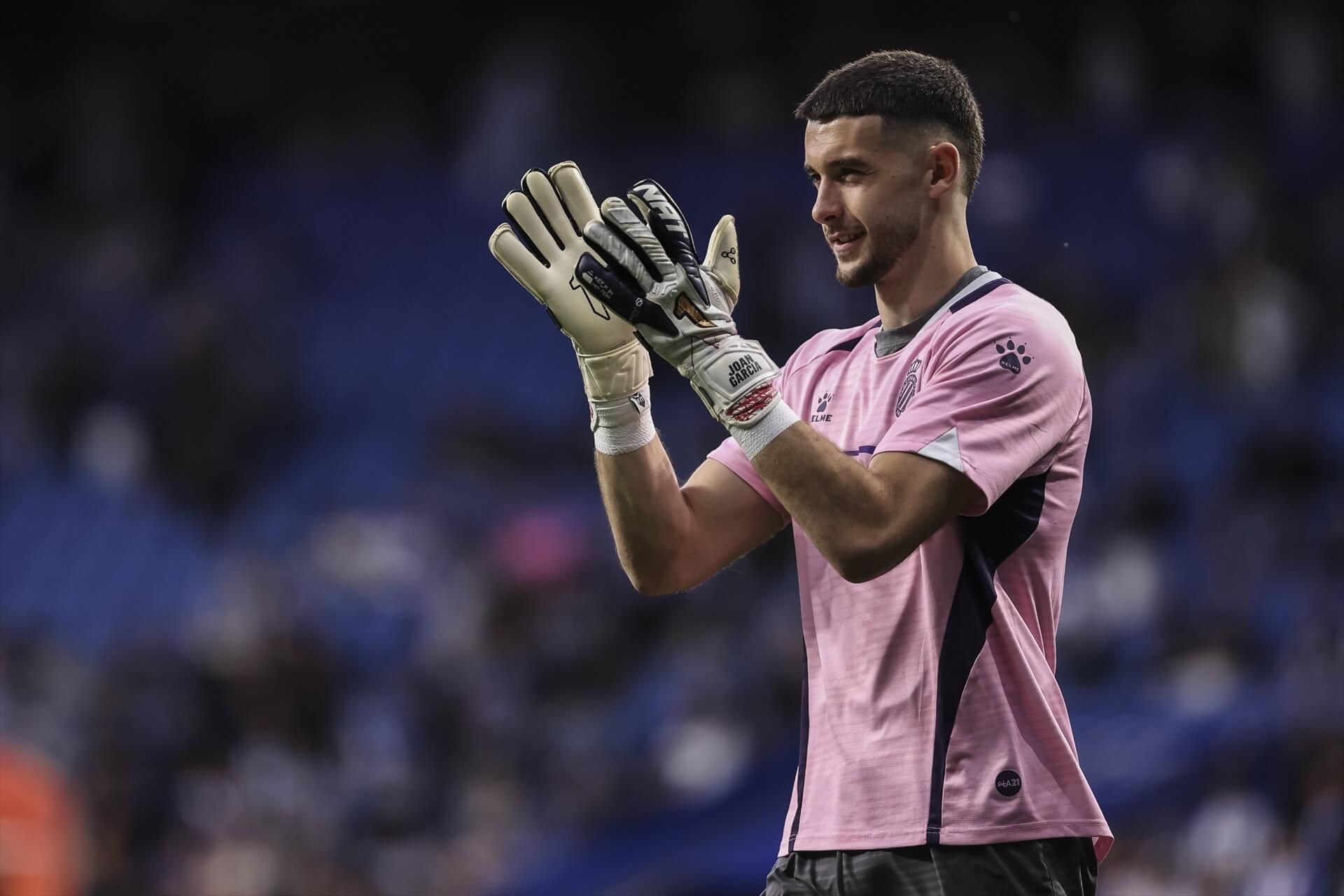 Joan García, en un partido del Espanyol (FOTO: Europa Press).