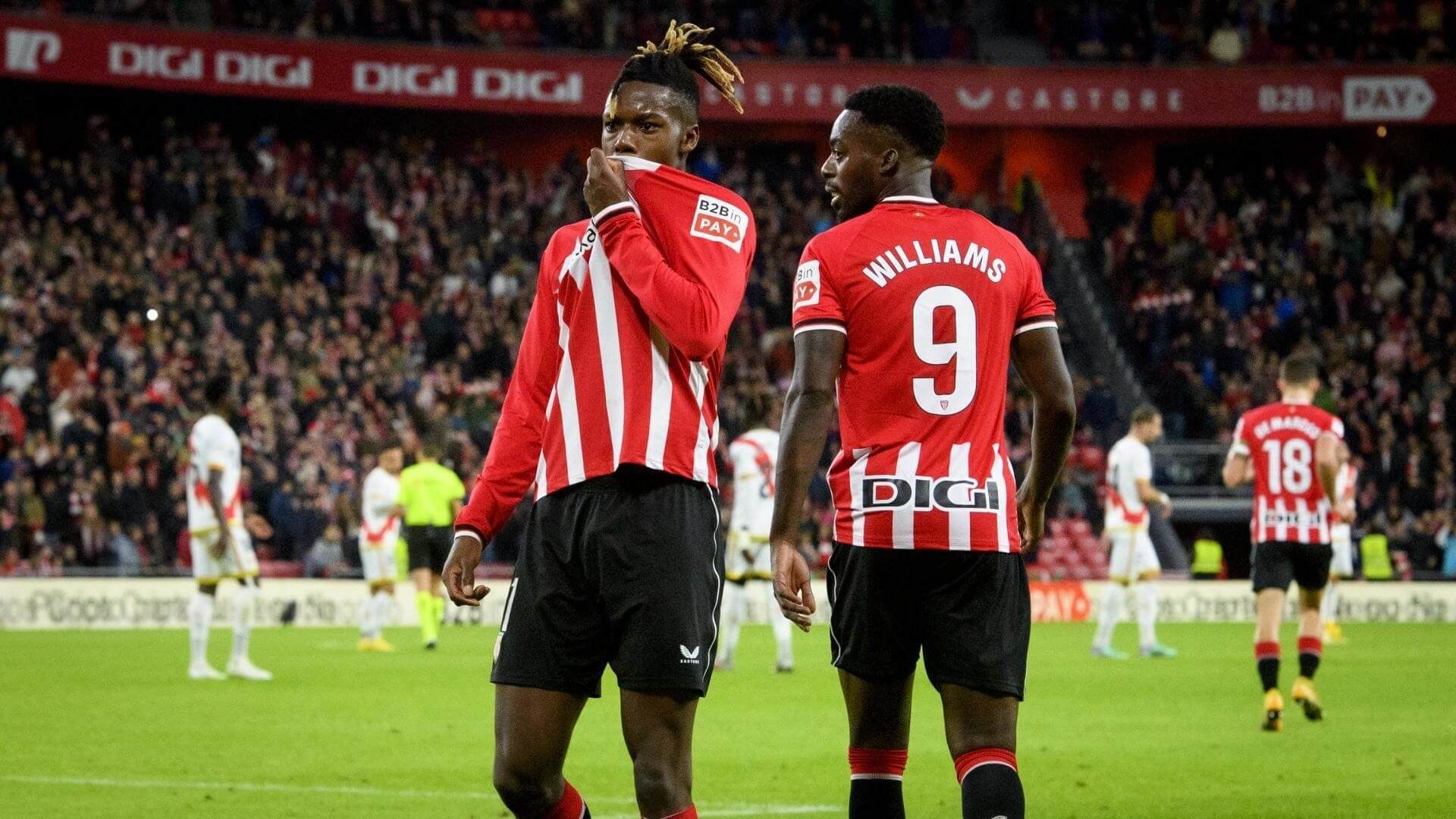 Nico Williams y Iñaki Williams (Europa Press)