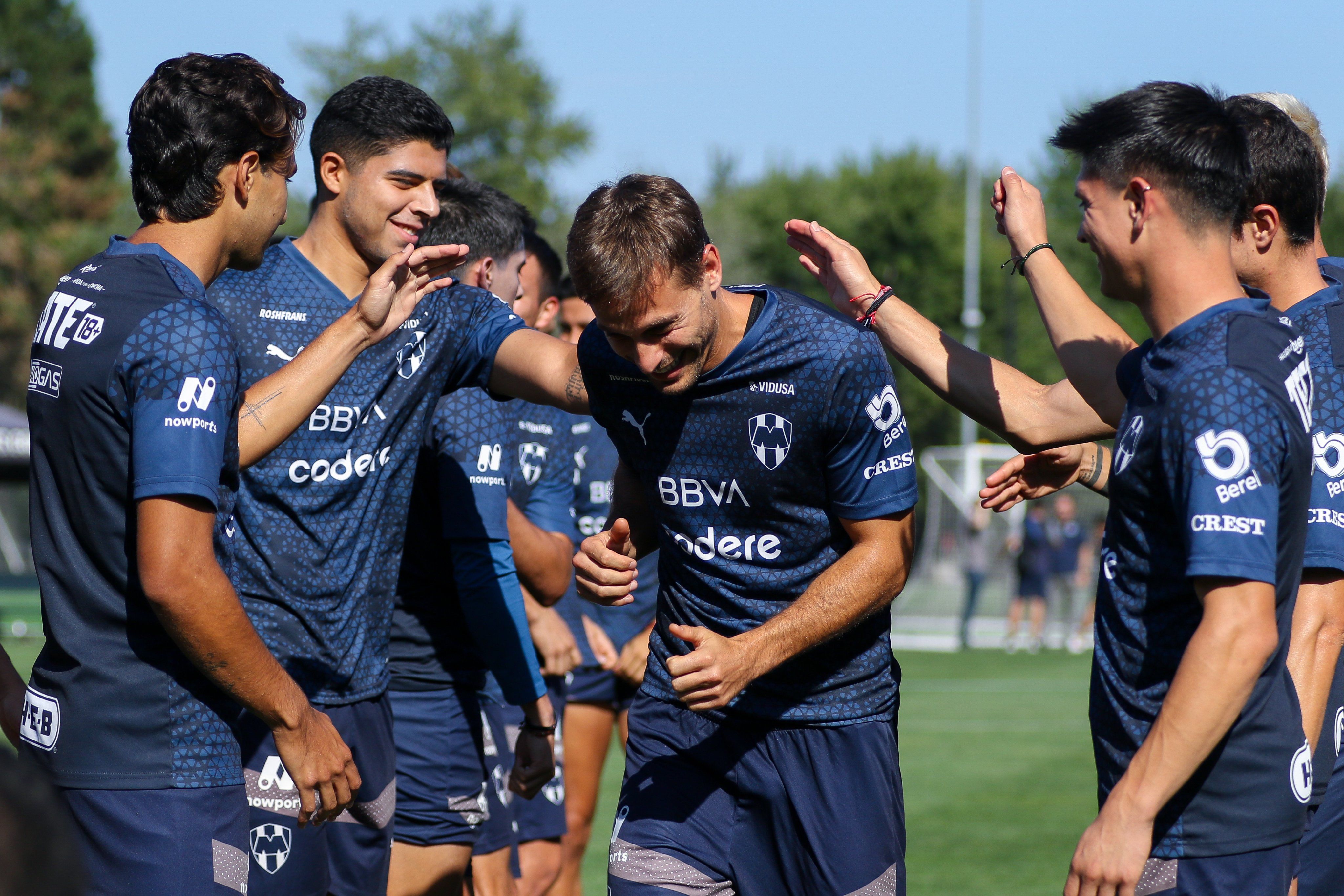  Sergio Canales, en sus primeros días en Rayados.