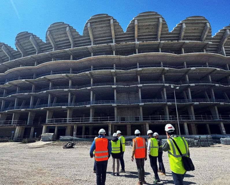  FCC empieza trabajos arquitectura Nou Mestalla.