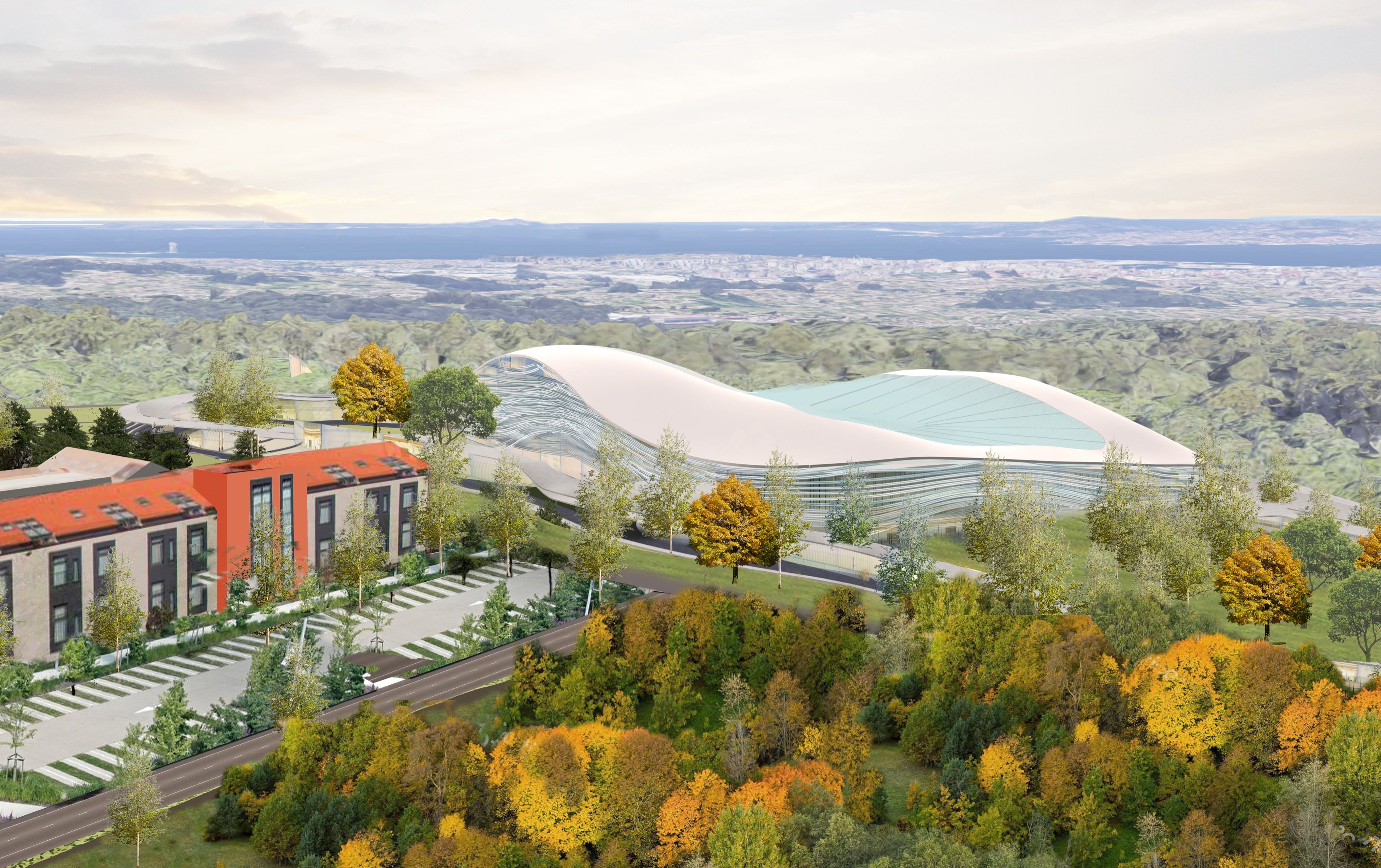  Proyecto del Arena en Galicia Sports 360.