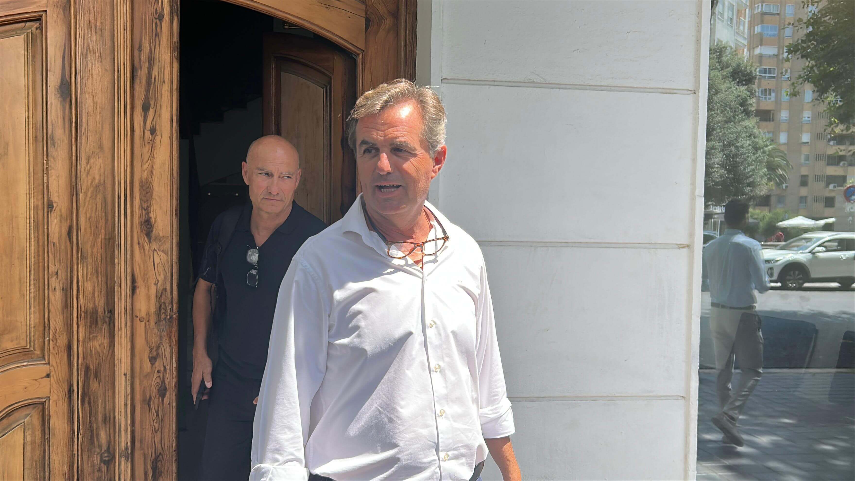 Fede Marco sale de reunirse por César Tárrega en el Valencia CF