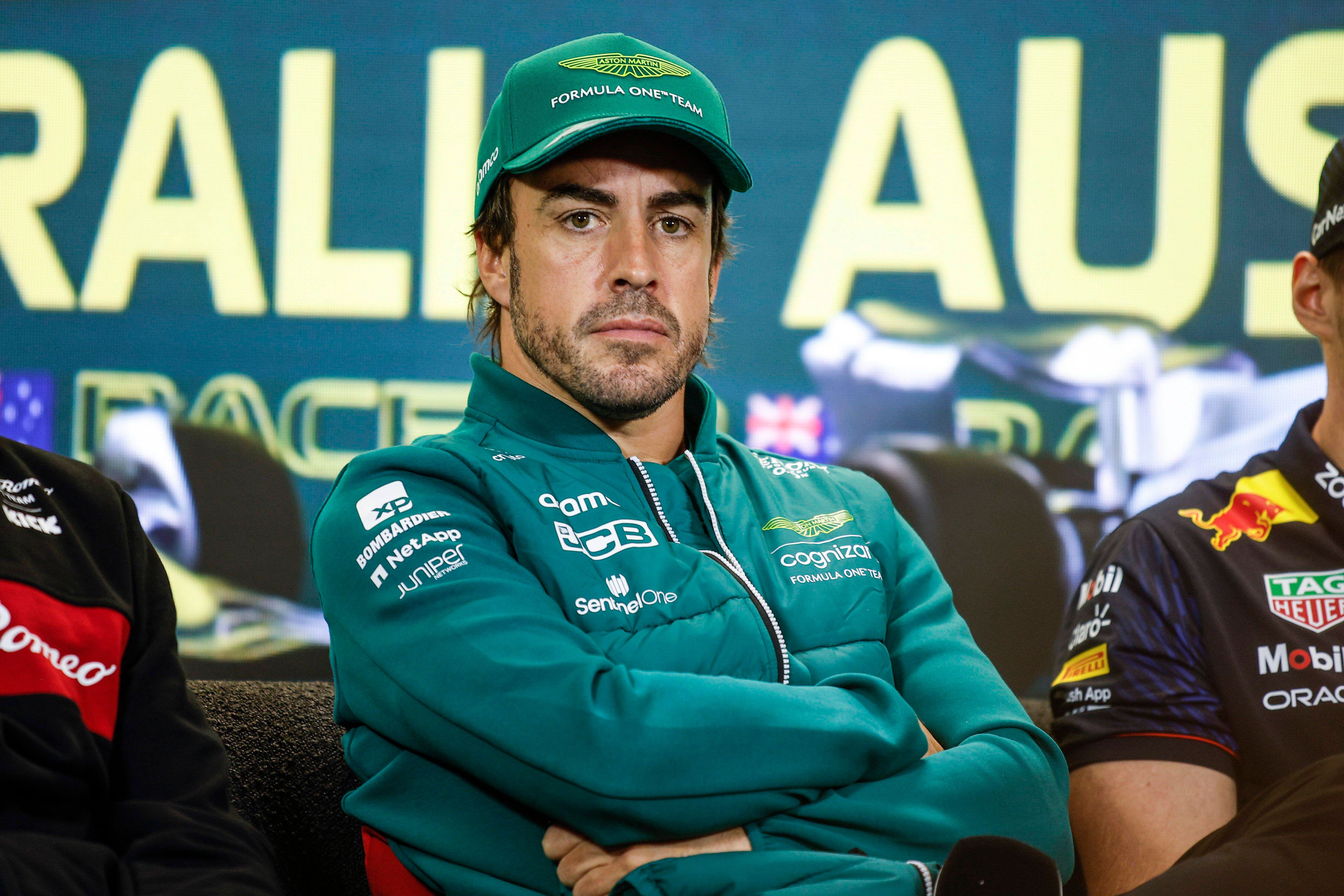  Fernando Alonso, Gran Premio de Australia 2023.