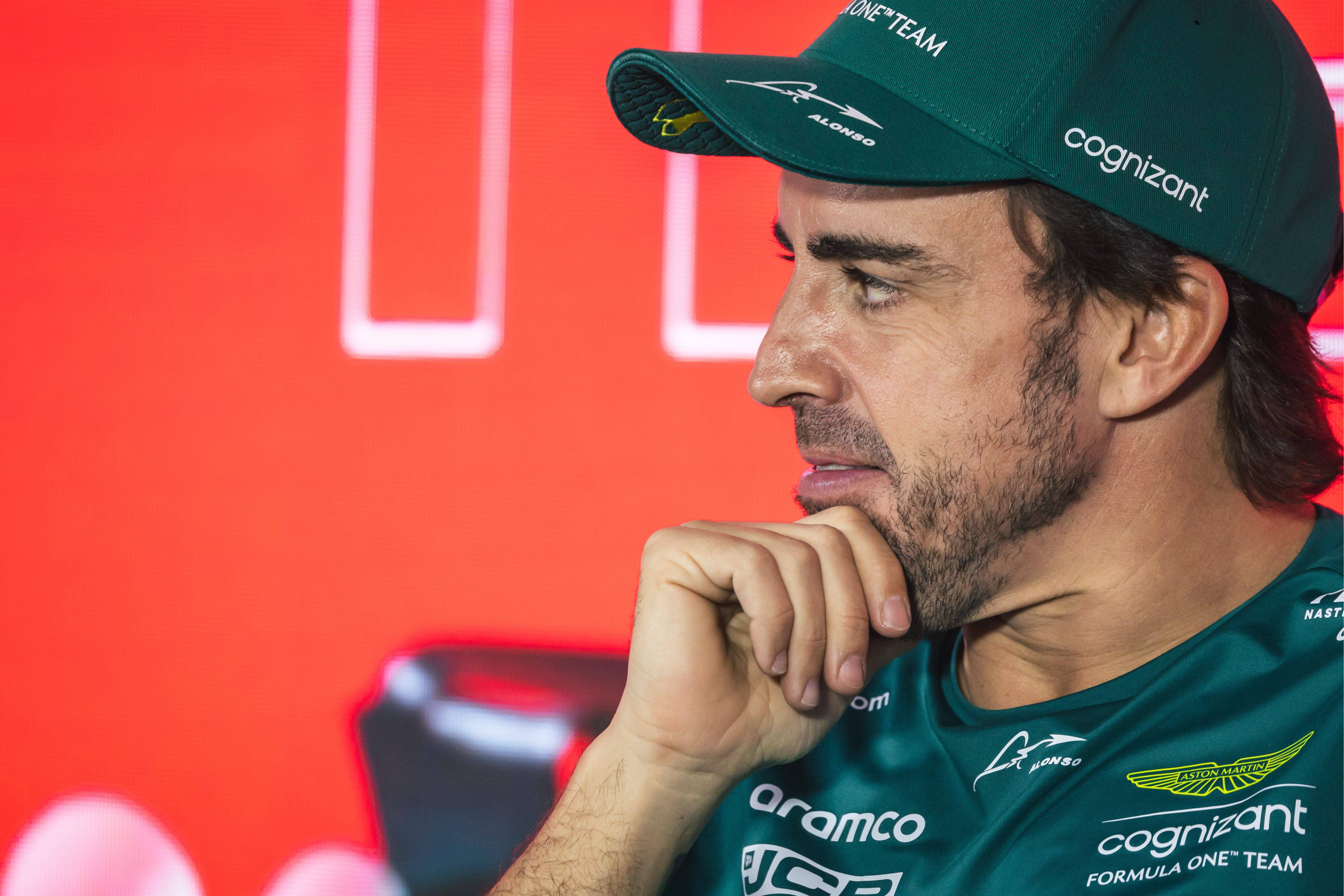 Fernando Alonso, piloto de Aston Martin.