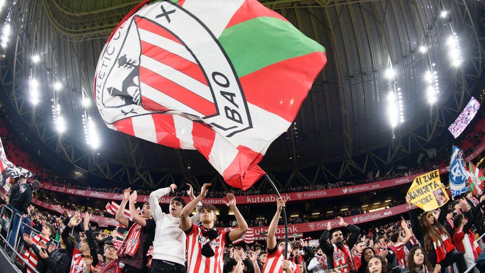 Filosofía Athletic también es no dejar al equipo de San Mamés nunca solo ni abandonado.