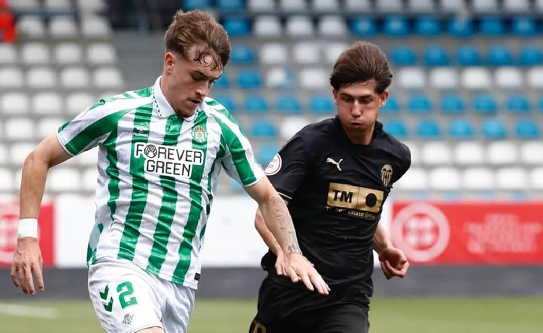 Óscar Marqué, en el Betis-Valencia de la final de la Copa de Campeones.