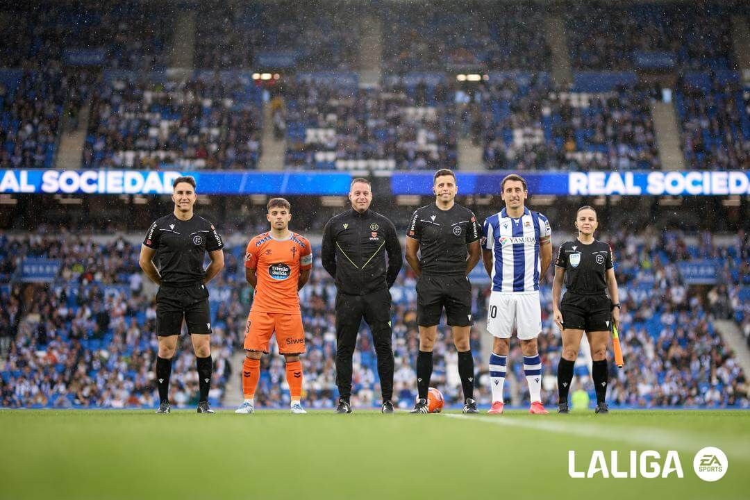  Foto inicial del Real Sociedad-Celta.