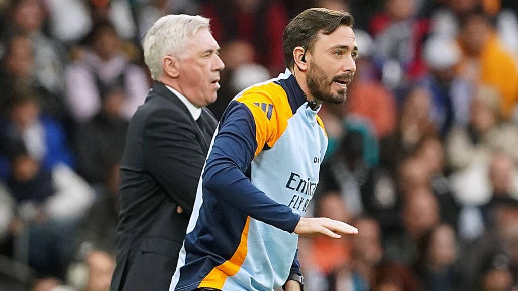 Davide y Carlo Ancelotti con el Real Madrid (Cordon Press)