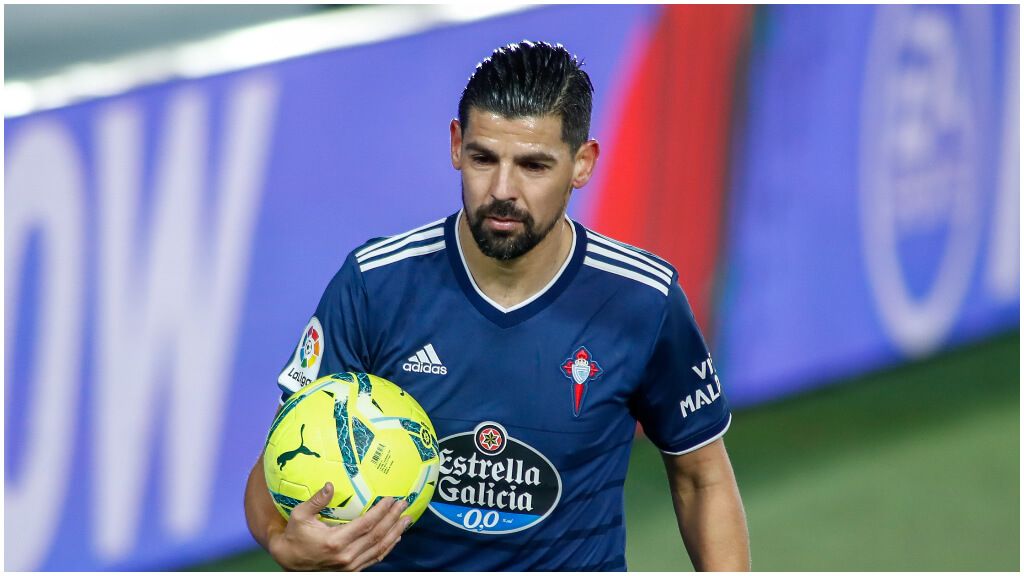  Nolito, en su etapa en el Celta de Vigo.