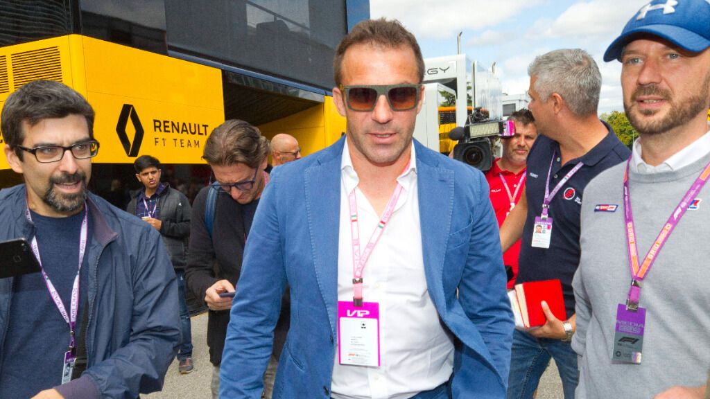  Alessandro DEl Piero, en su visita a Monza en 2019 (foto: Cordon Press).