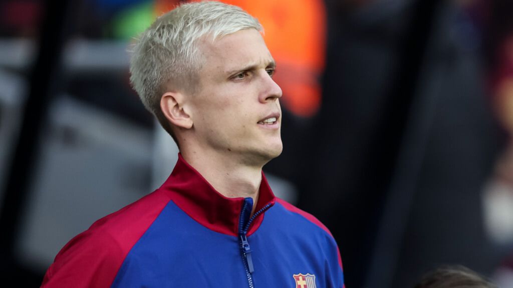  Dani Olmo en la previa del Barça-Espanyol (Europa Press)