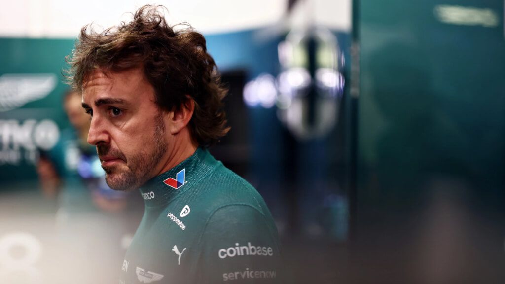 Fernando Alonso, durante el Gran Premio de Australia.