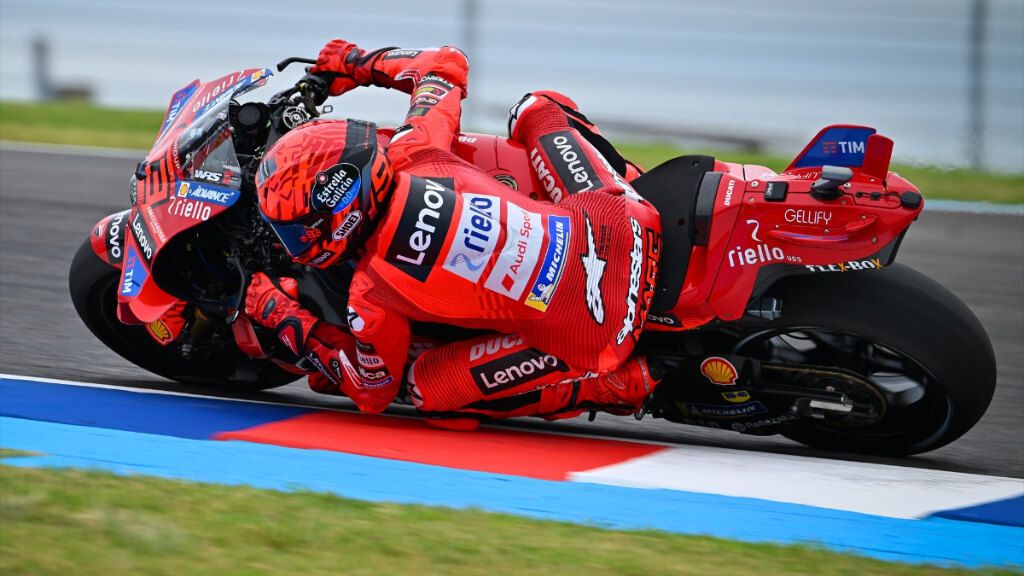 Marc Márquez en el GP de Argentina