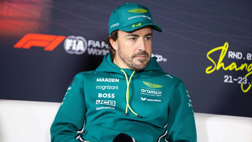 Fernando Alonso en la rueda de prensa del GP de China (Cordon Press)