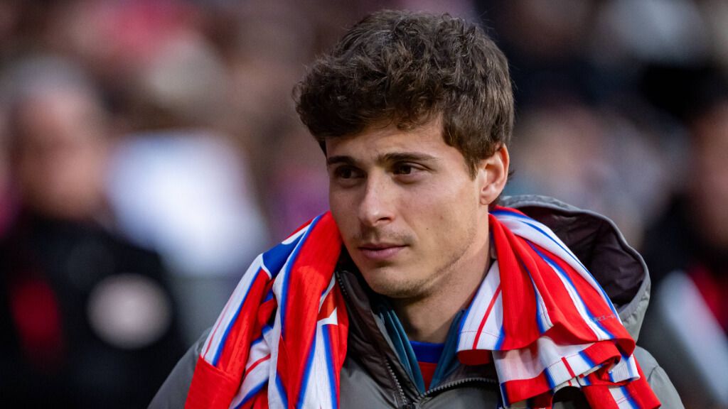 Rodrigo Riquelme en un partido del Atlético de Madrid (Cordon Press)