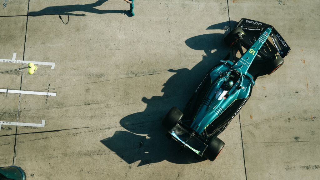  Lance Stroll, en el Gran Premio de China.