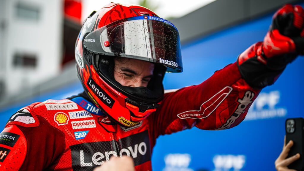  Marc Márquez, durante el Gran Premio de Argentina.