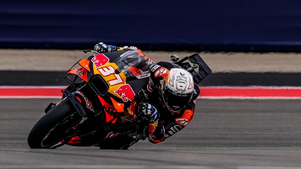  Pedro Acosta, durante el Gran Premio de Austin.