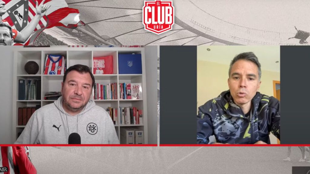 Javier Saviola recomendó el fichaje de Enzo Fernández al Atlético en el Twitch de Uría (captura