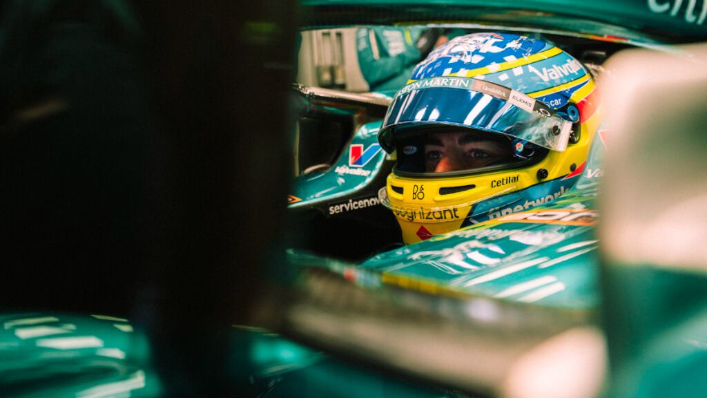  Fernando Alonso, en el Gran Premio de Japón.