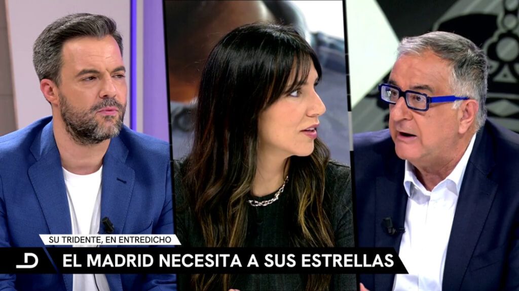  Nacho Peña, Irene Junqueras y Roberto Gómez en ElDesmarque de Madrugada
