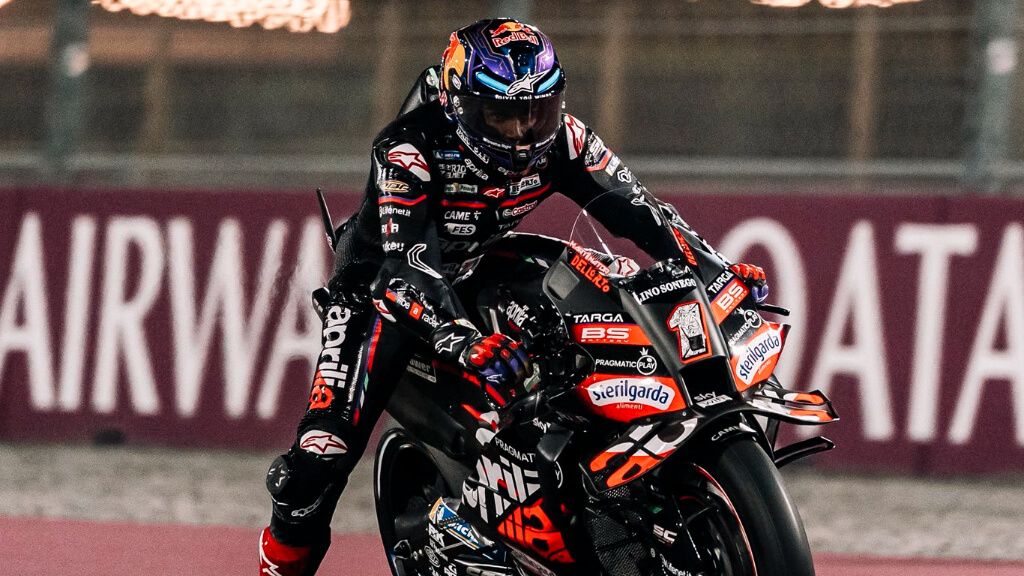  Jorge Martín, en el Gran Premio de Qatar.