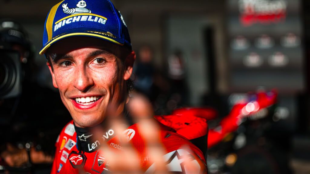  Marc Márquez, en el Gran Premio de Qatar.