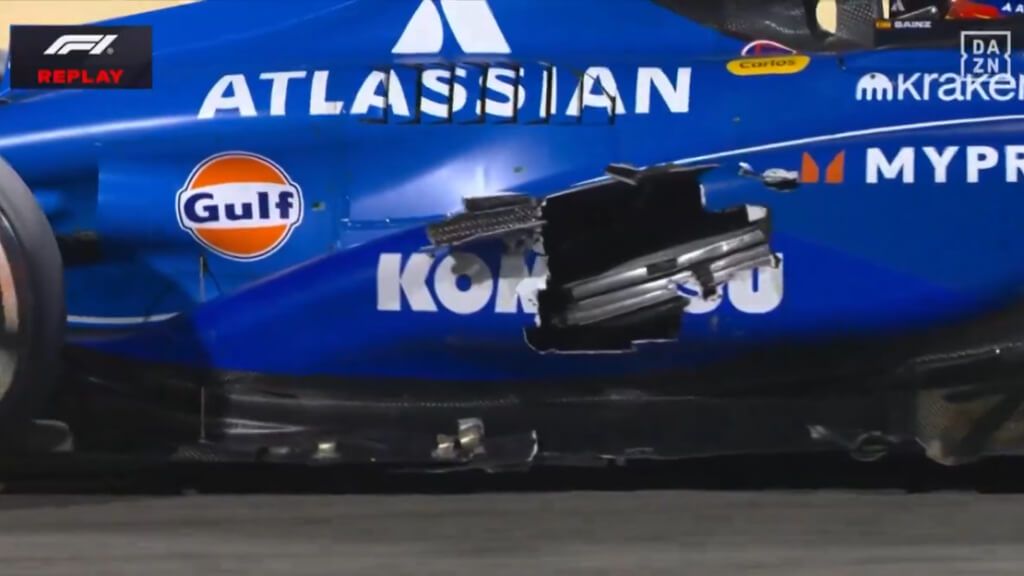  Carlos Sainz, en el Gran Premio de Bahréin.