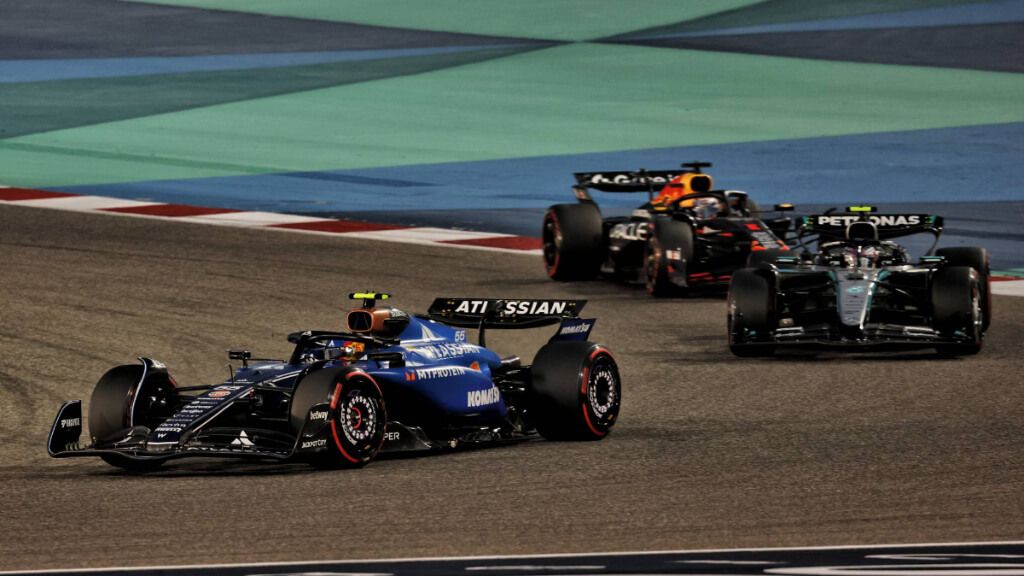 Carlos Sainz, en el Gran Premio de Bahréin.