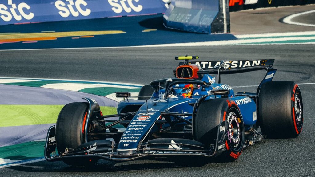 Carlos Sainz, durante el Gran Premio de Arabia Saudí.