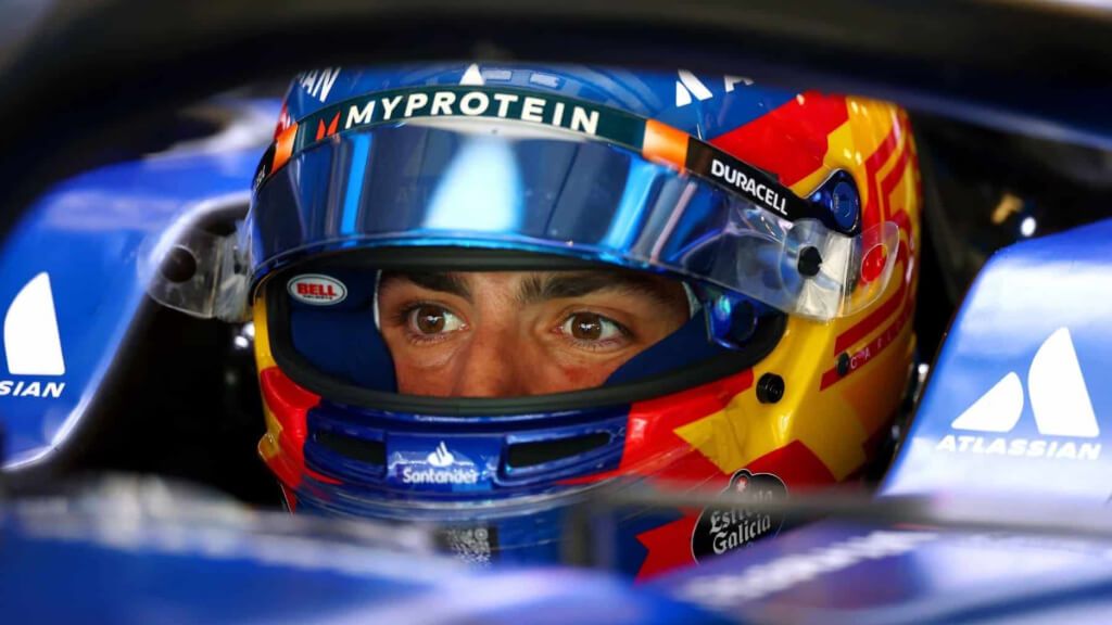 Carlos Sainz, durante esta temporada 2025 con Williams.